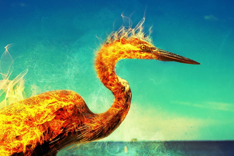 Phoenix Mythical Bird